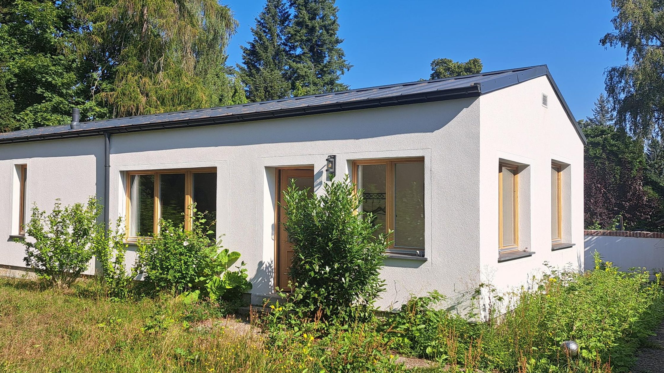 Einfamilienhaus nach der Sanierung