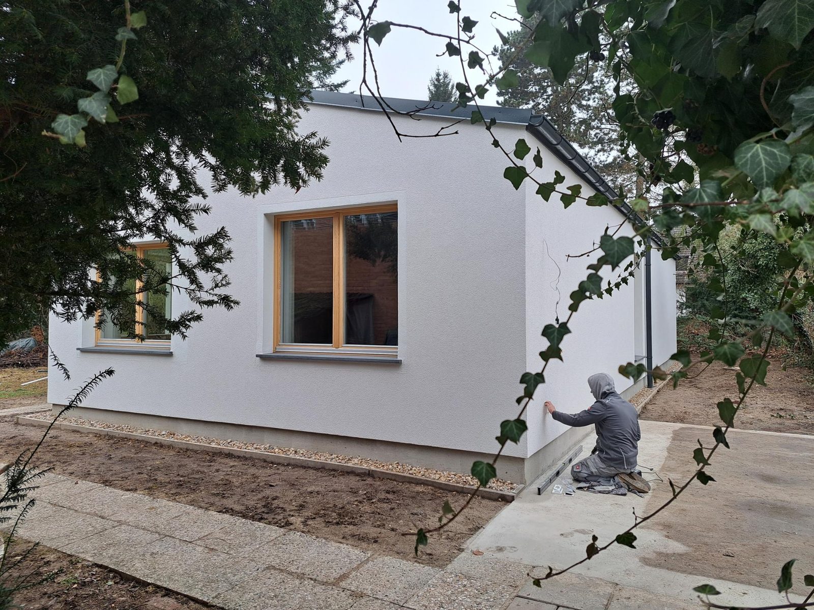 Einfamilienhaus nach der Sanierung